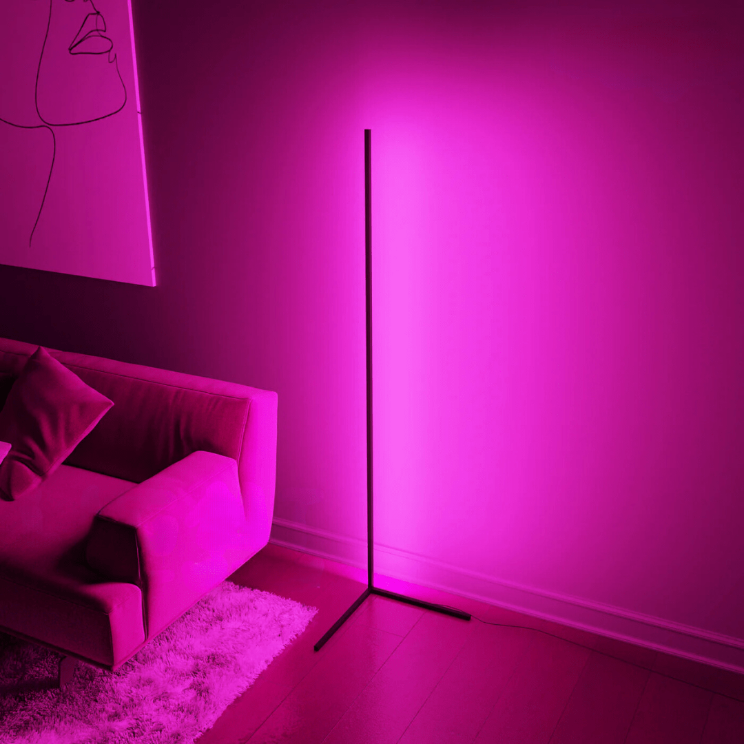 Candeeiro de ambiente de canto - Éclat Multicolore & Atmosphère Moderne