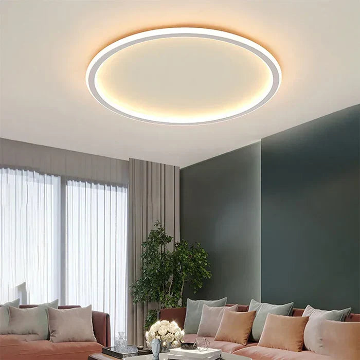 Éclairage Plafonnier Rond – Ambiance Chaleureuse Et Élégance Scandinave