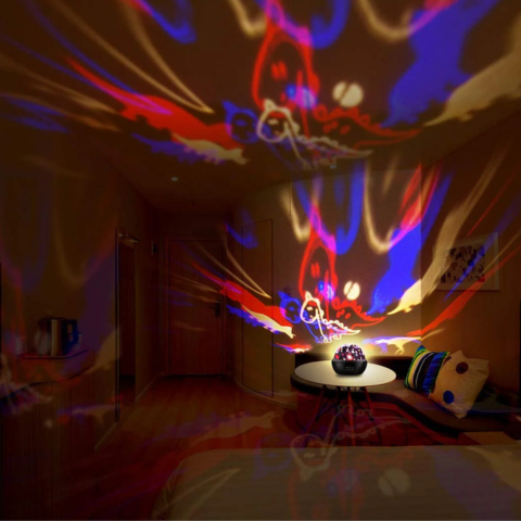 Lampe Projecteur Dinosaure — Projection Réaliste Et Décor Original
