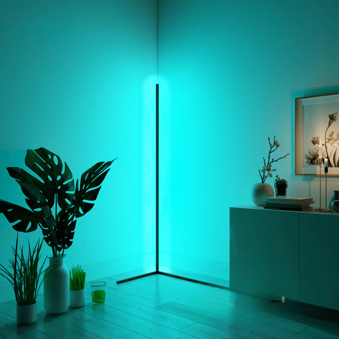 Candeeiro de ambiente de canto - Éclat Multicolore & Atmosphère Moderne