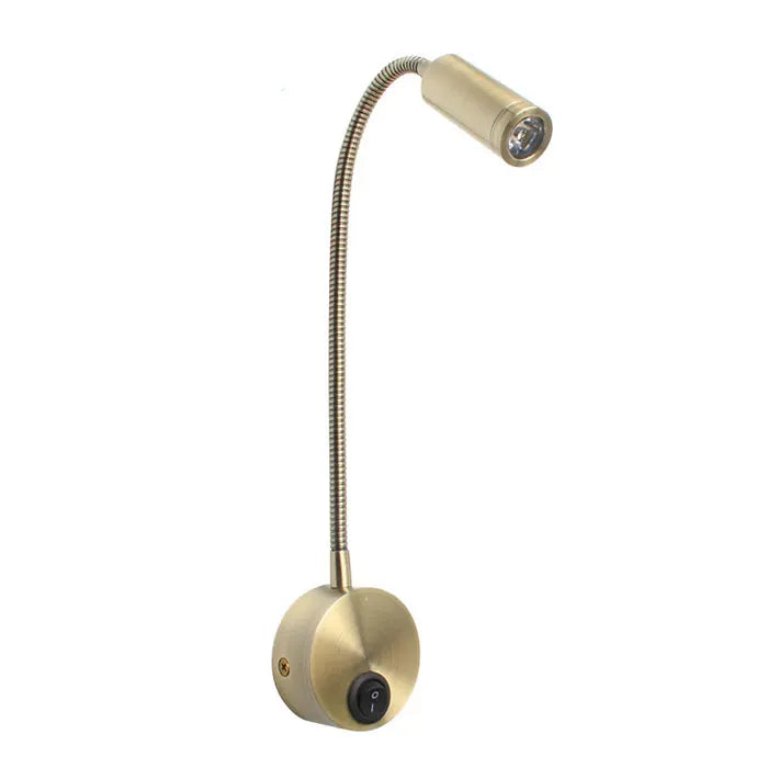Flexibel LED-vägglampa - rörlighet, elegans och riktat ljus