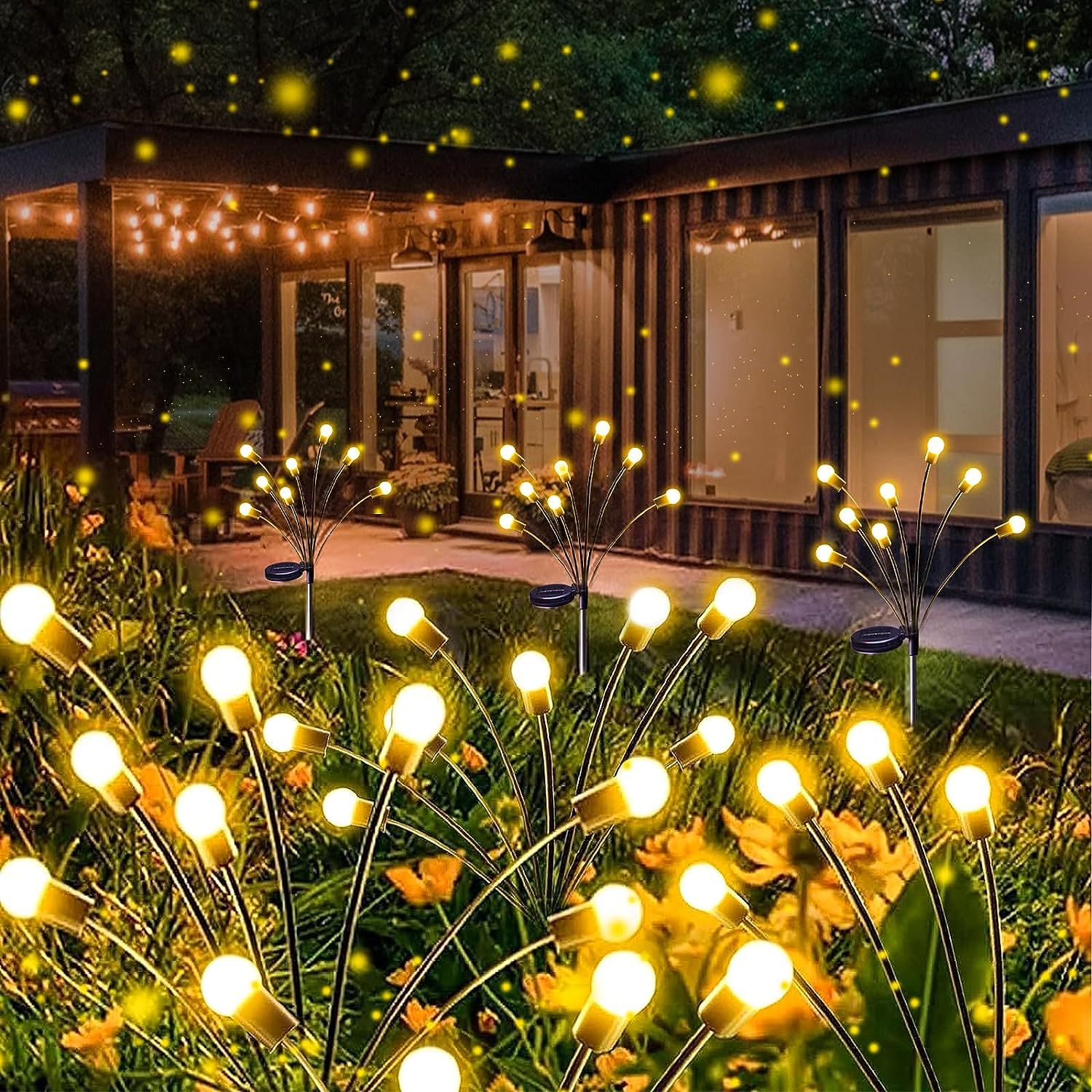 LED-lampor Lucioles Solenergi – Magisk atmosfär för din trädgård 