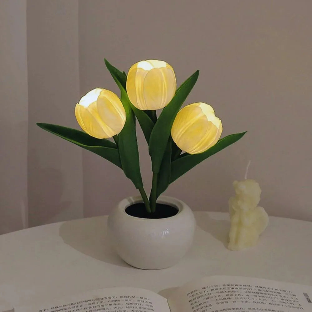 Lâmpada Decorativa Tulipa – Ambiente Aconchegante e Refinado 