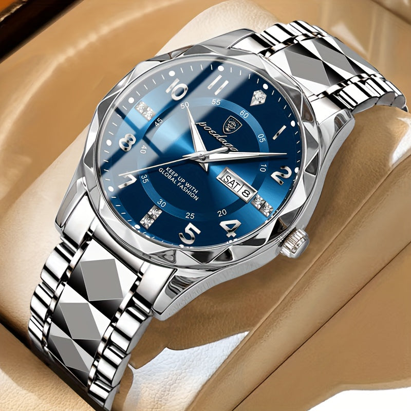 Fréjus | Reloj Automático – Pantalla de Fecha y Pulsera 