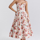 Lory | Rochie Midi cu Bretele – Glamour Clasic și Ușurință 