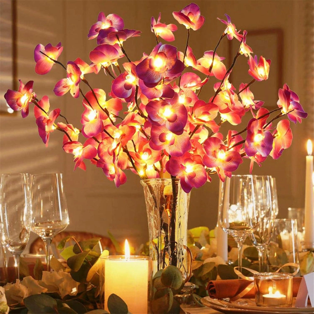 קישוט LED מואר – אווירה חמה ואלגנטית 