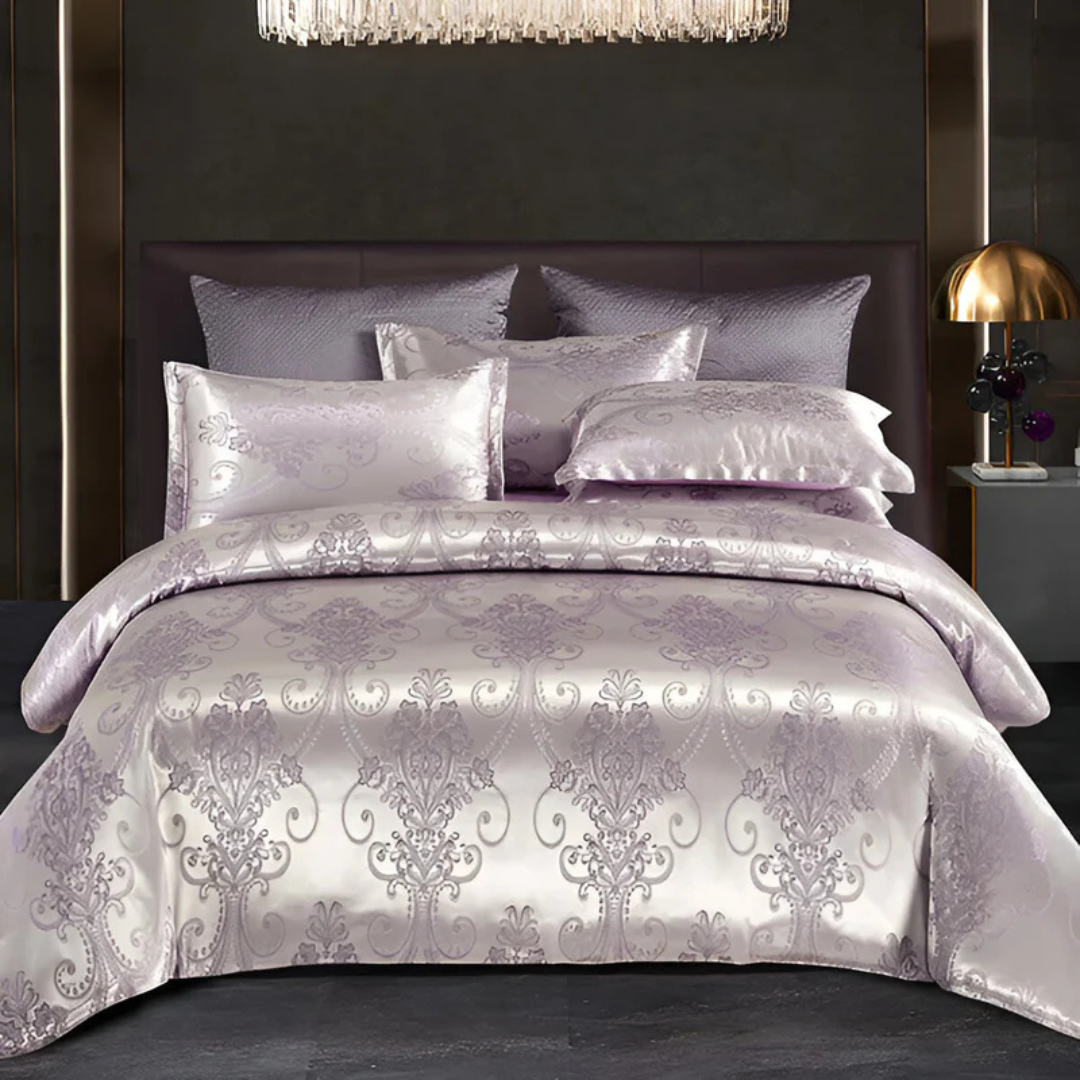 Satin Bettwäsche – Florale Eleganz und absoluter Komfort 