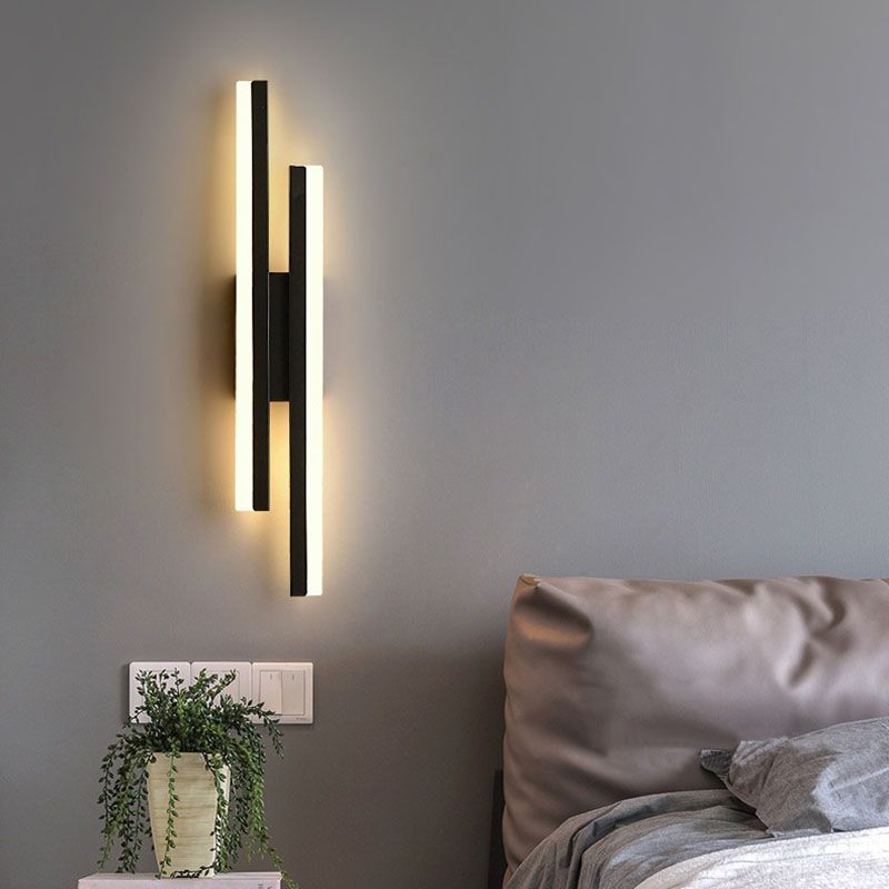 Aplique de Parede LED – Estilo Moderno Vertical 