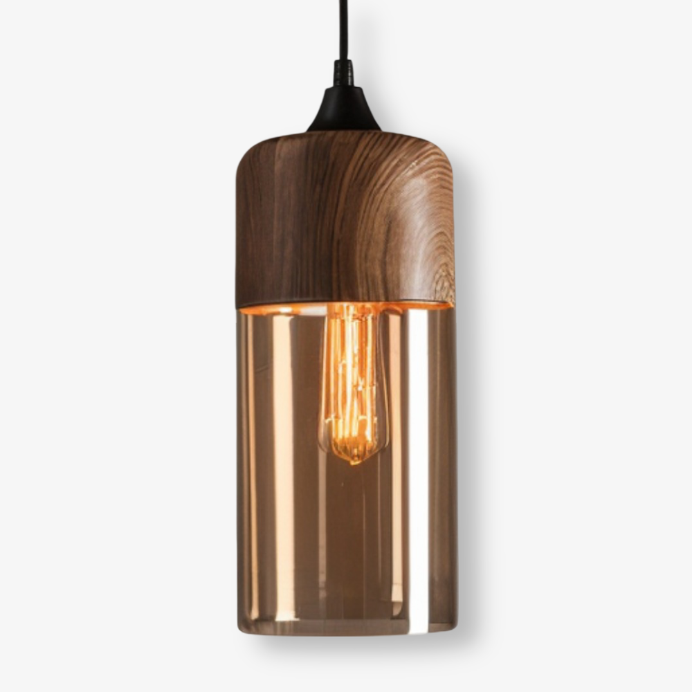 Pendente Retro Glass Loft - Iluminação moderna e ambiente único