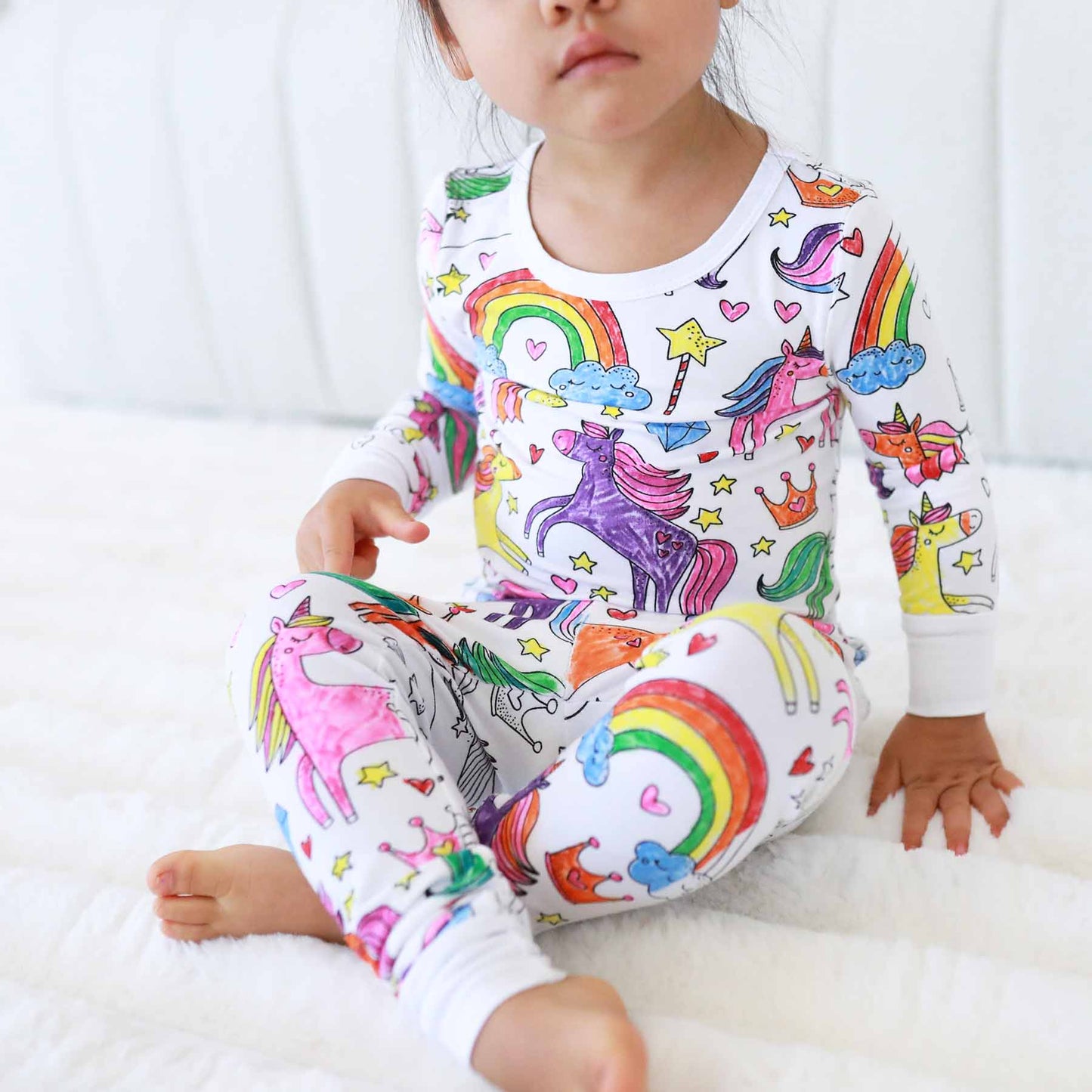 Pigiama da colorare per bambini – Stimola la creatività 