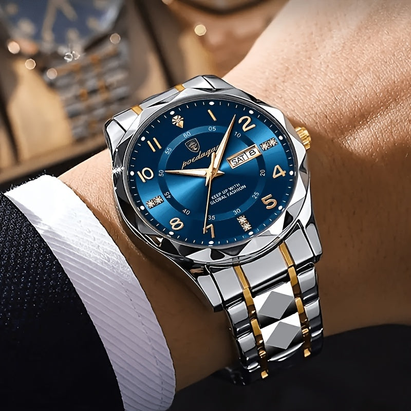 Fréjus | Reloj Automático – Pantalla de Fecha y Pulsera 