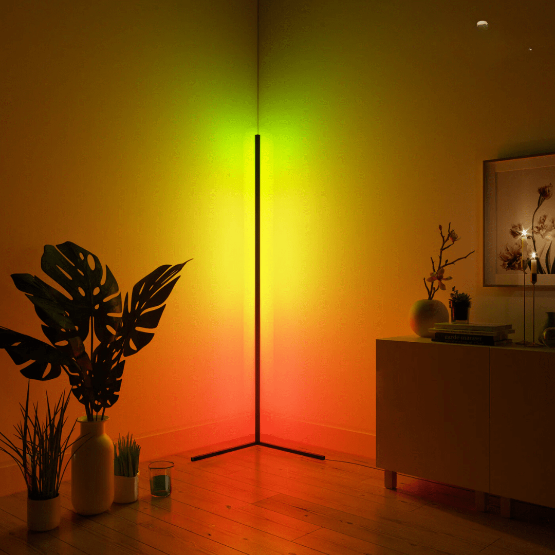 Candeeiro de ambiente de canto - Éclat Multicolore & Atmosphère Moderne