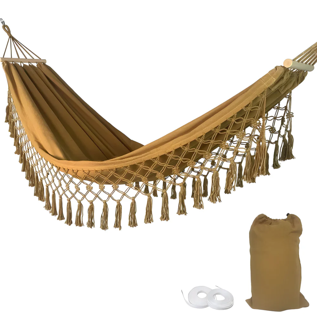Houpací síť Exteriér Boho – Stylová relaxace a uklidňující atmosféra 