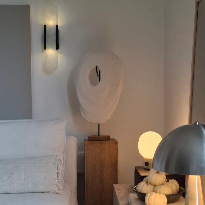 Applique Murale LED Noire Et Dorée – Élégance Moderne Et Design Chic