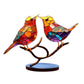 Adorno Decorativo – Aves Posadas Sobre Una Rama 