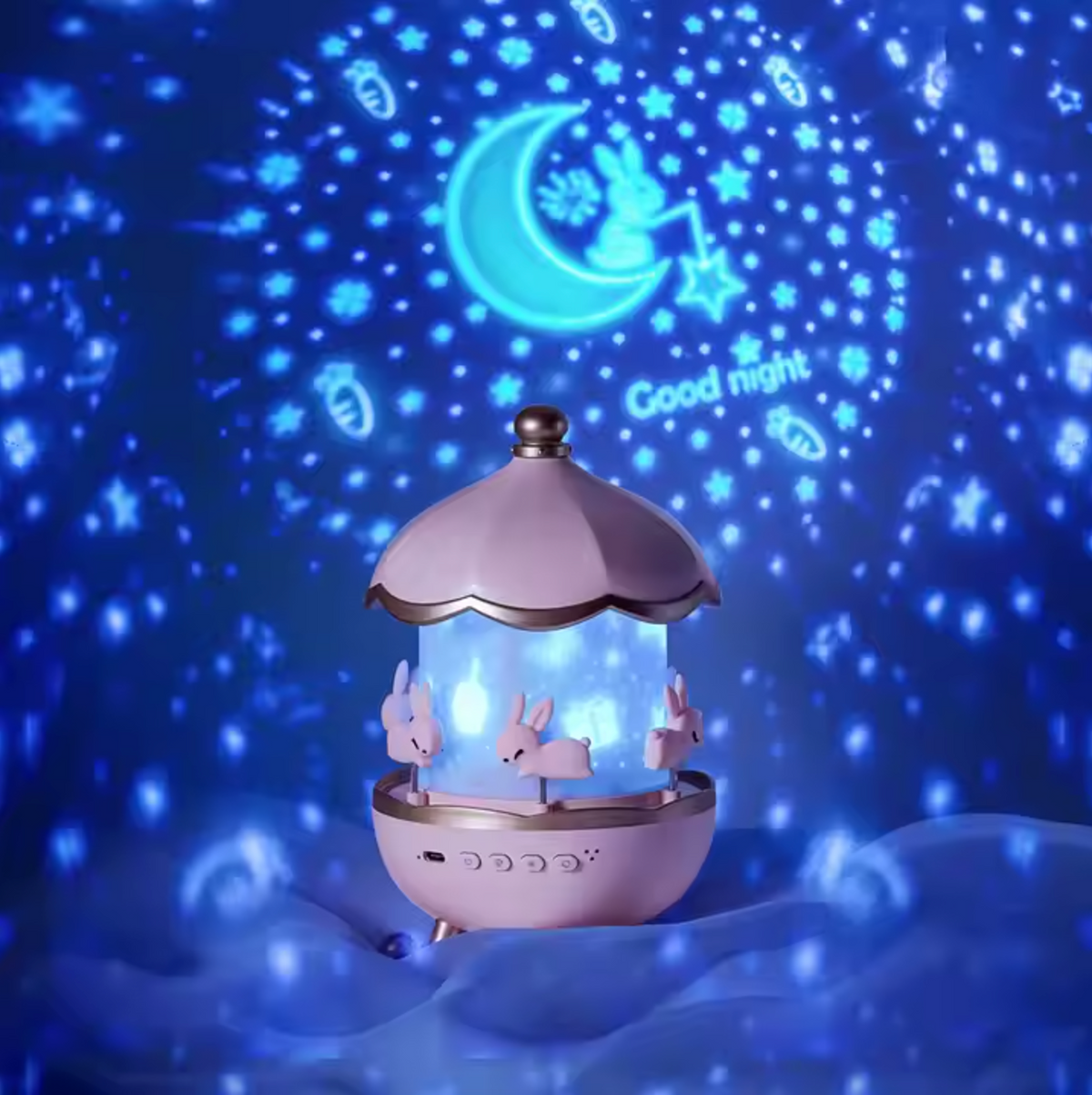 Veilleuse Projecteur — Ciel Étoilé En Lumière