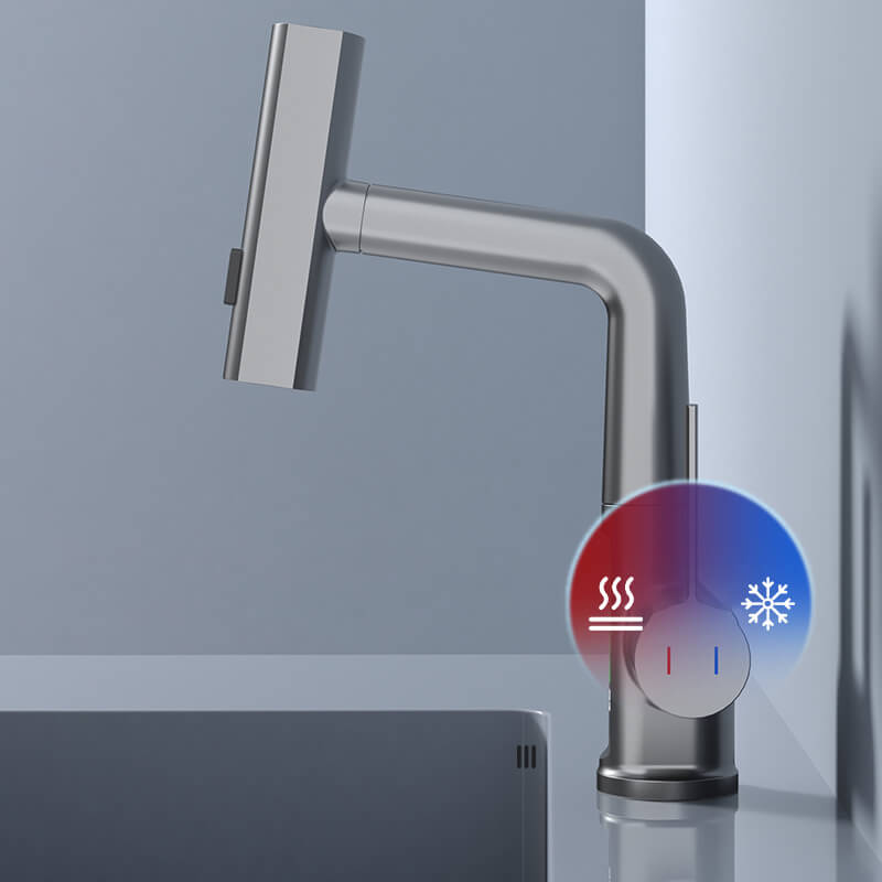 Robinet Flexibil Inteligent – Afișaj Digital și Temperatură în Timp Real 