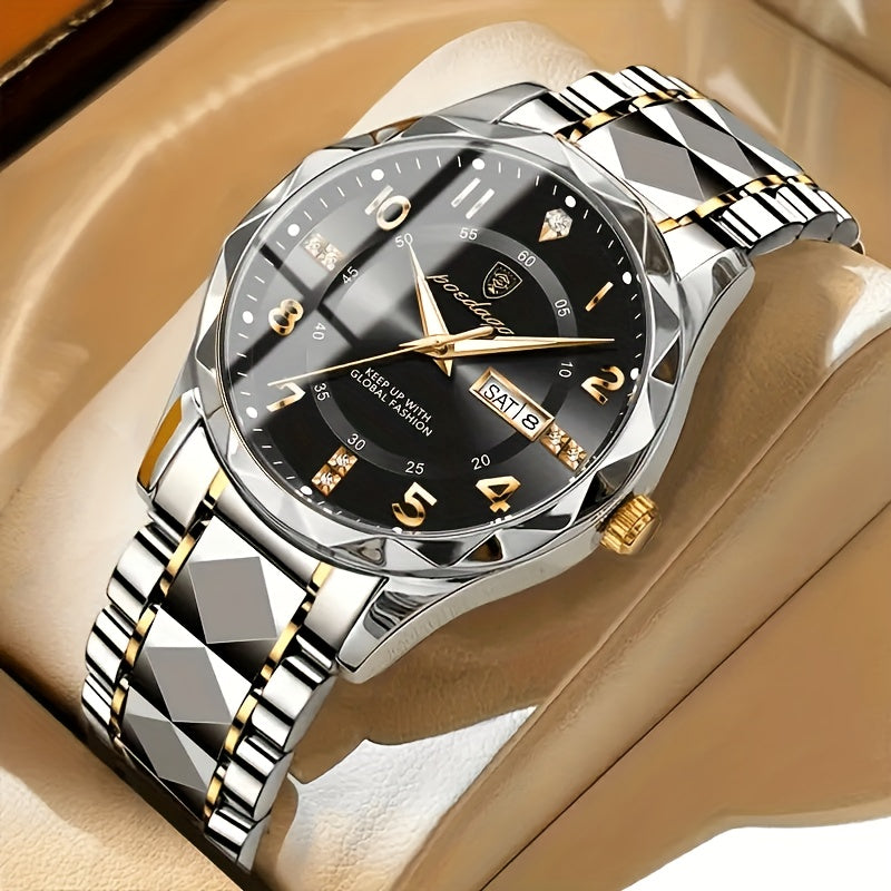 Fréjus | Reloj Automático – Pantalla de Fecha y Pulsera 