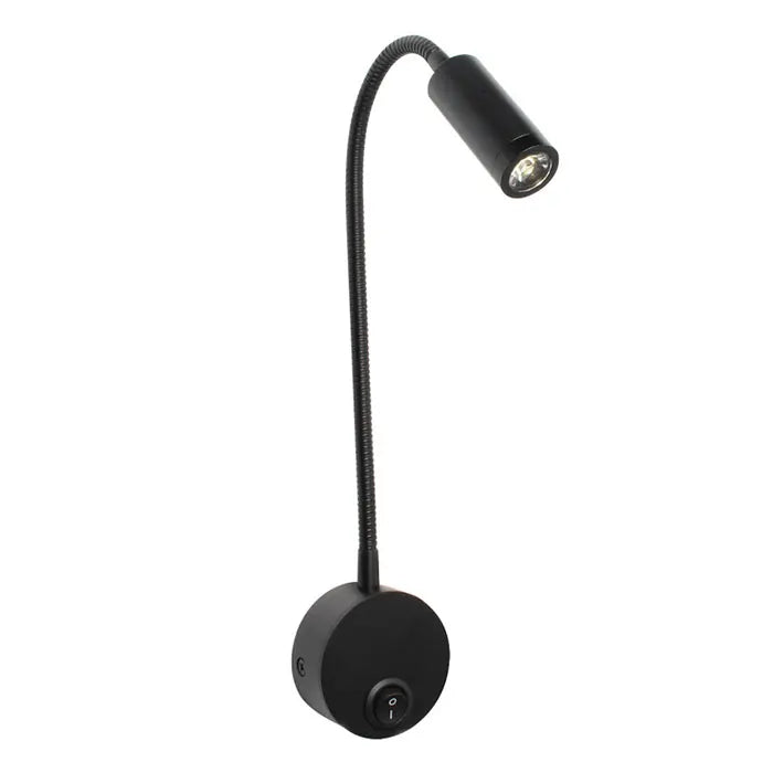Flexibel LED-vägglampa - rörlighet, elegans och riktat ljus