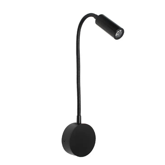 Flexibel LED-vägglampa - rörlighet, elegans och riktat ljus