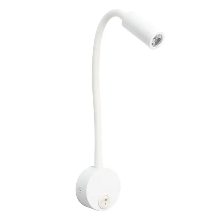 Flexibel LED-vägglampa - rörlighet, elegans och riktat ljus